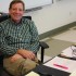 Mr. Gender at his desk in the science wing. (Attiya Charrington)
