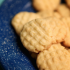 A plate of cookies