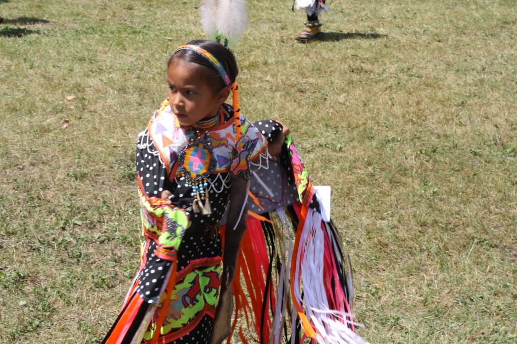 A young dancer during an annual festival celebrating Canadian heritage. (Jen Maylack)