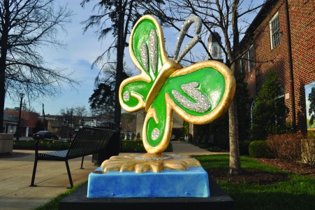  Wings in the City has worked with Wings, a non-profit organization, to have over 56 butterfly sculptures showcased throughout St. Louis and Clayton.