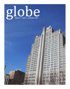 The Globe newsmagazine design for the 2011-2012 school year