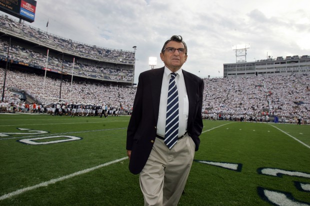 Former Penn State head coach Joe Paterno, seen in this 2007 file photo, died Sunday, January 22, 2012. He was 85. (Barbara L. Johnston/Philadelphia Inquirer/MCT)