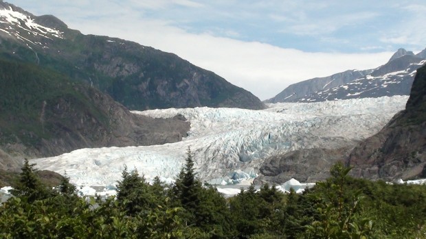 It's not every day you see a gigantic piece of ice in the middle of the summer, but on July 23, 2011, I got lucky. The Mendenhall Glacier, located in Juneau, Alaska, is a must-see.