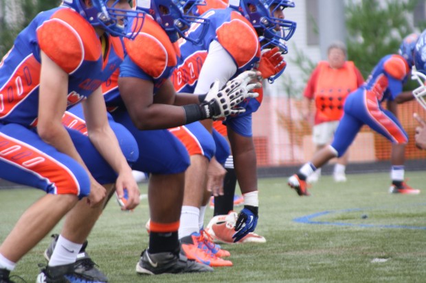 The offensive line will have four starters returning for 2013.