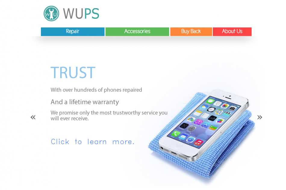 WUPS web site at washuphone.com is easy to navigate.