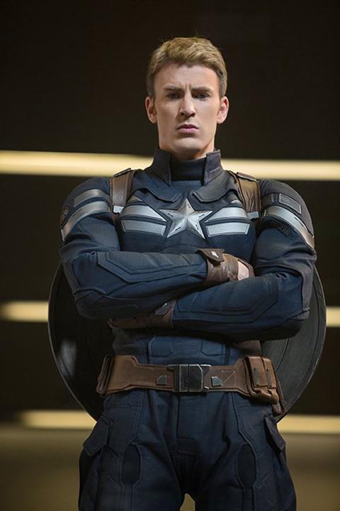 Chris Evans in Captain America: The Winter Soldier.  (Zade Rosenthal/Marvel/MCT)
