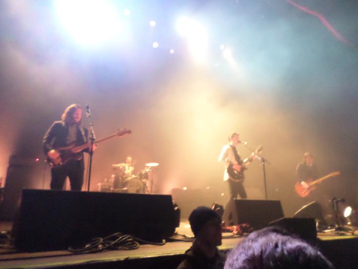 Arctic Monkeys at the Pageant.  (Nuri Yi)