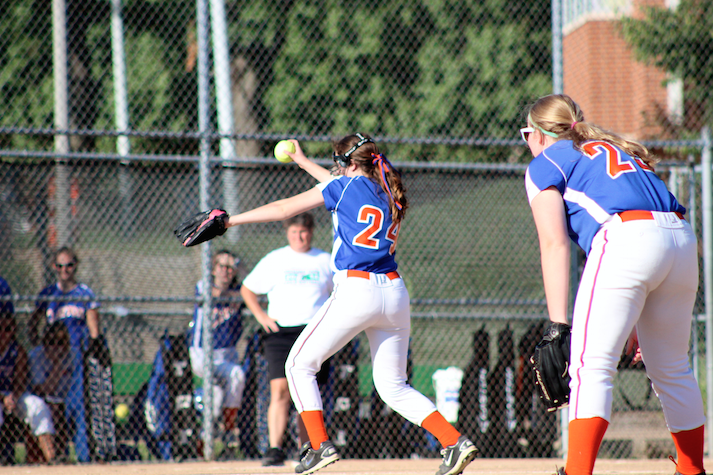 Greyhounds pitcher releases a fastball during last nights' game.