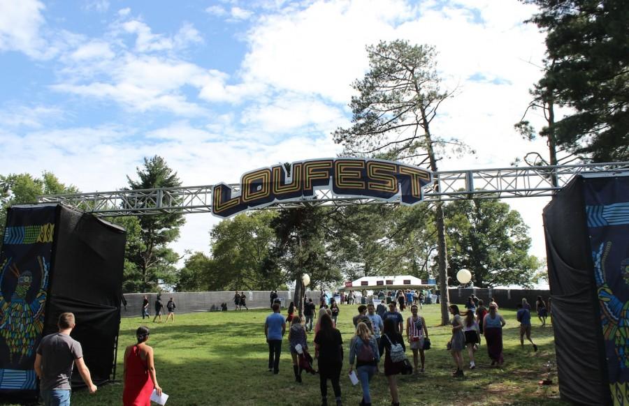 Entrance to Loufest