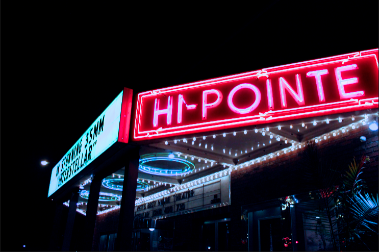 The Hi-Pointe Theatre, since its opening in 1922, has been most notably known for its showings of great classics and film festival submissions. 