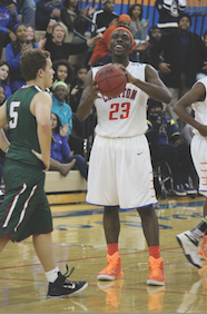 Senior Ralph Bellamy after victory v MICDS