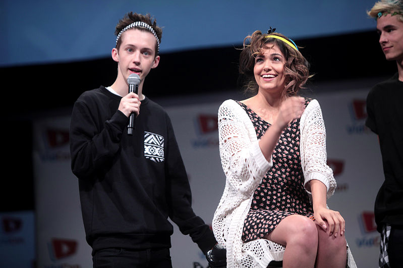 From left to right: Troye Sivan, Bethany Mota and Kian Lawley, all youtube stars (taken from Wikimedia Commons).
