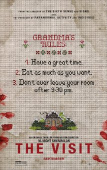 Promotional poster for the movie, The Visit, taken from IMDb.