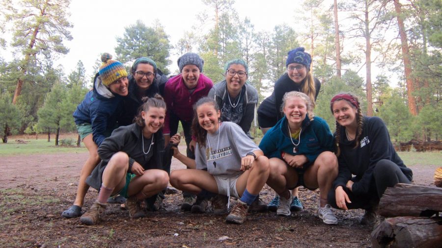 Henke with her girls.