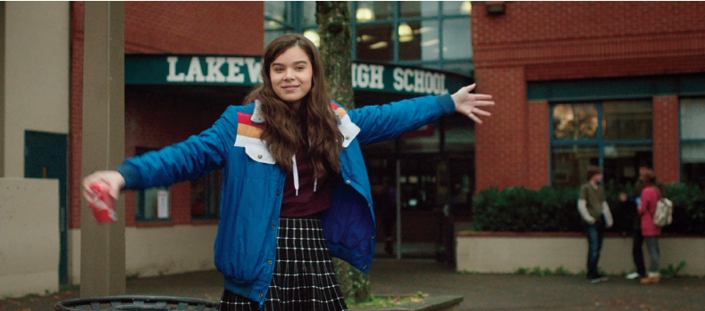 Hailee Steinfeld as Nadine Byrd in a scene from the movie “The Edge of Seventeen” directed by Kelly Fremon Craig. 