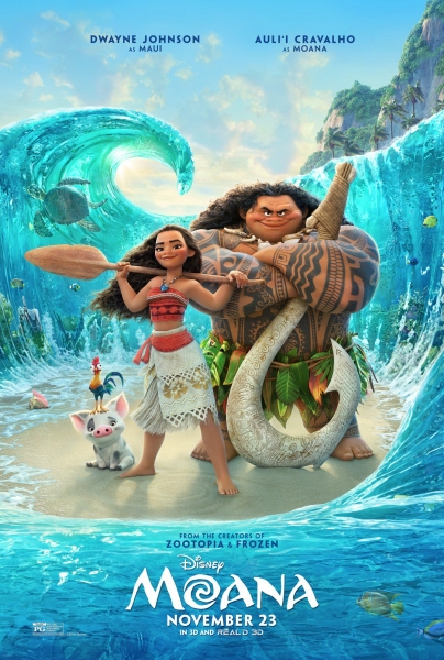 Official Moana movie poster