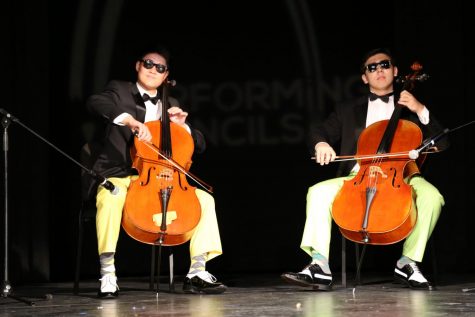 Performing for Pencils
