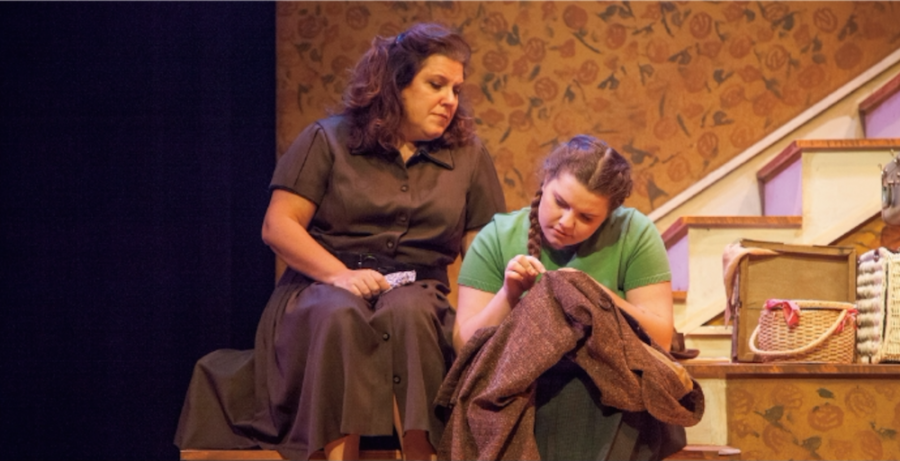 Kelley Weber and Hannah Ryan in Kindertransport. Photo by John Lamb.