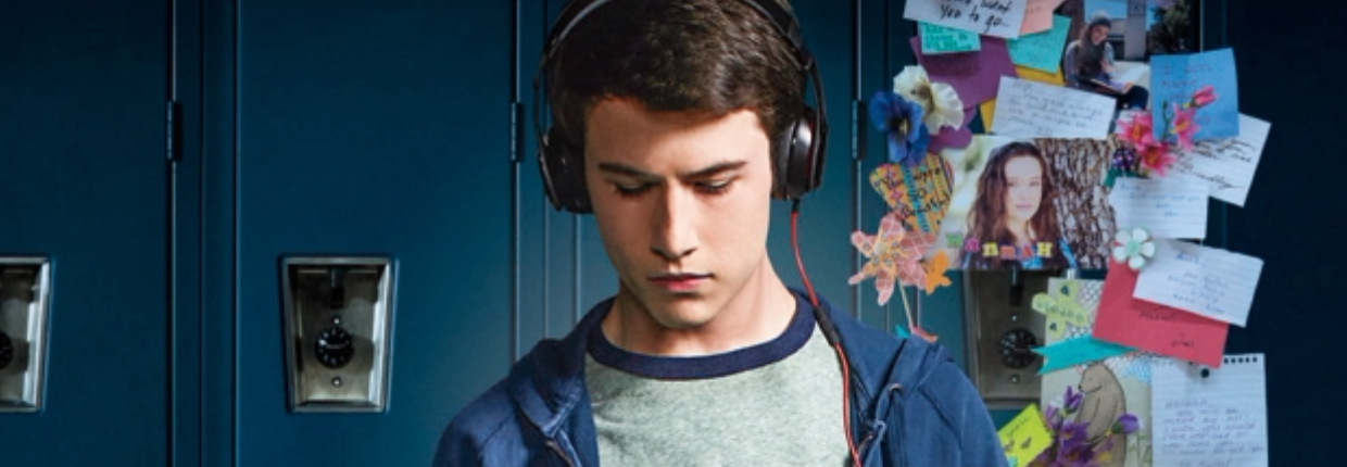 Dylan Minnette in 13 Reasons Why (Public Domain/Wikimedia Commons).