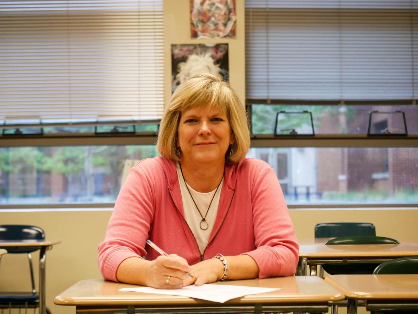 Heidi Shephard in her classroom