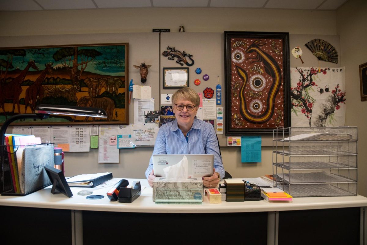 Photo of Debra Wiens, who used to be a history teacher at CHS, by Michael Melinger.