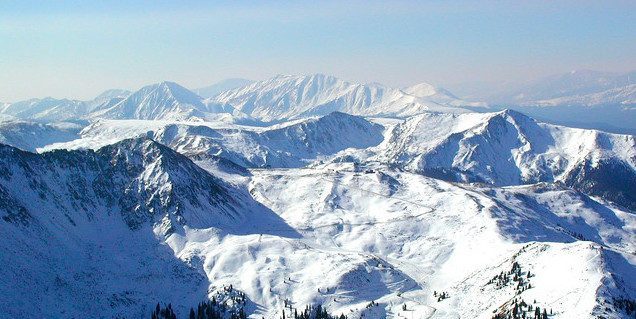 Arapahoe Basin in Colorado.  Photo from http://powderskiingcolorado.com/.