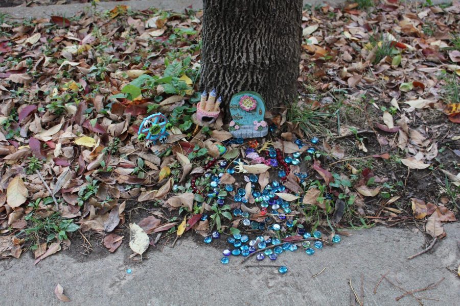 Photo of fairy garden.