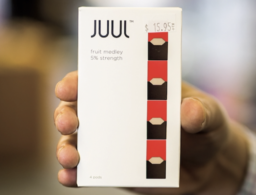 Photo of a JUUL.