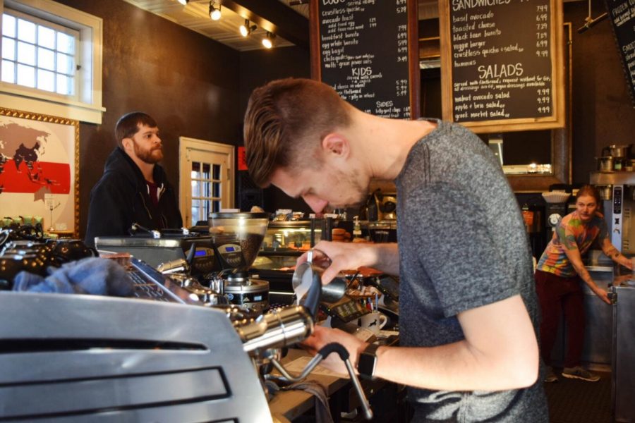 Photo captured in Kaldi's Coffee.