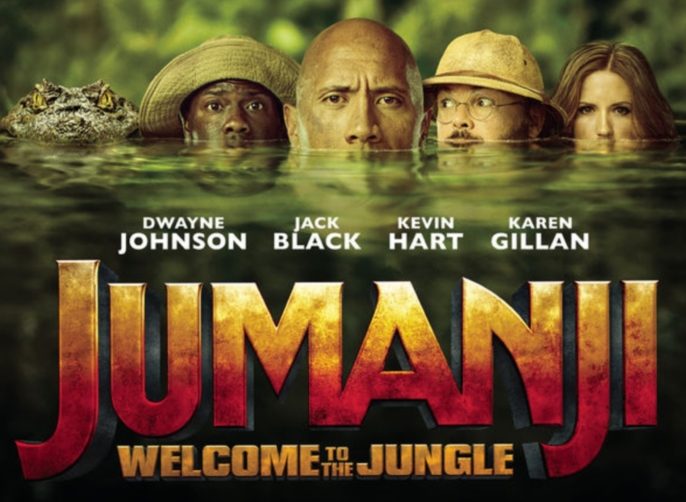 Jumanji official movie poster.