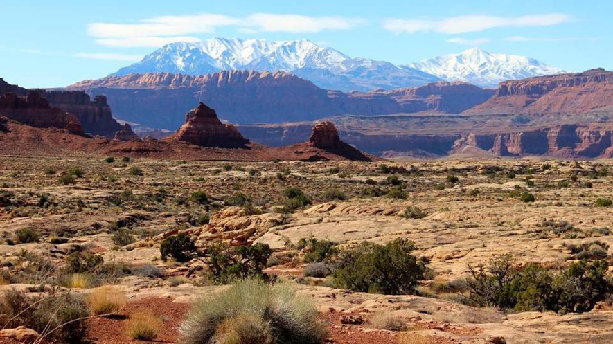 One of the views from the new Bears Ears National Monument. (Stuart Leavenworth/McClatchy/TNS) 