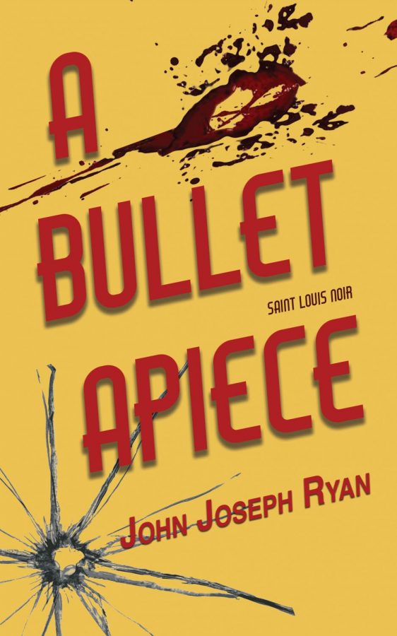 CHS English teacher John Ryan’s first novel, A Bullet Apiece (Image from public domain).