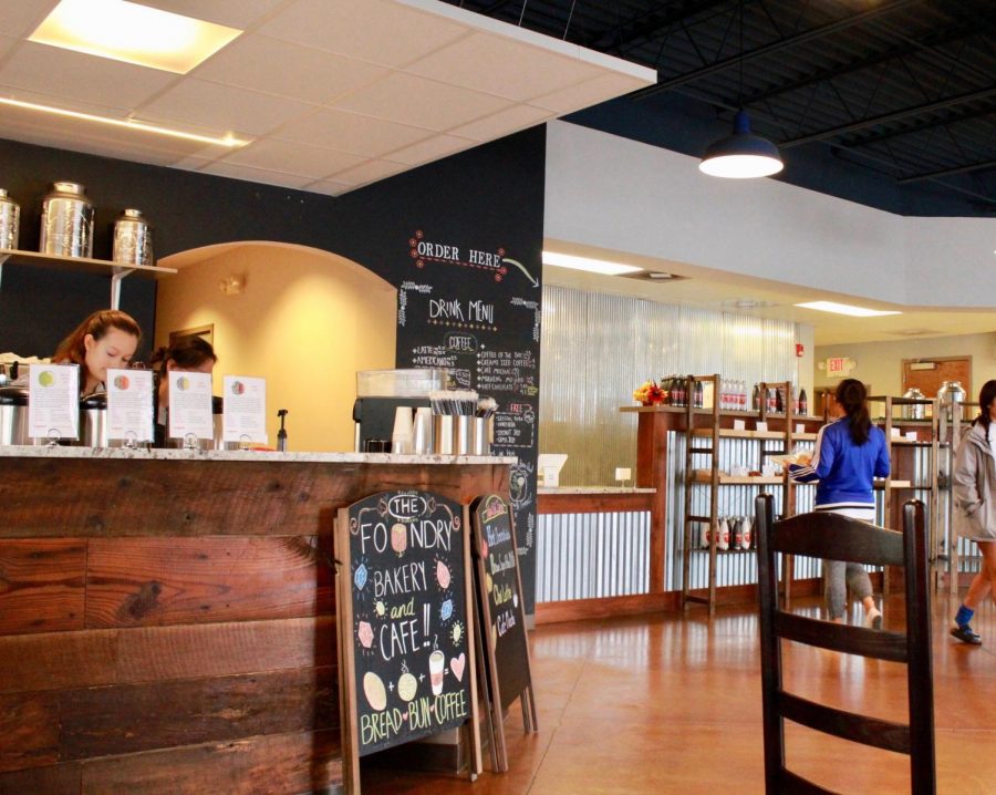 Interior view of the Foundry Bakery