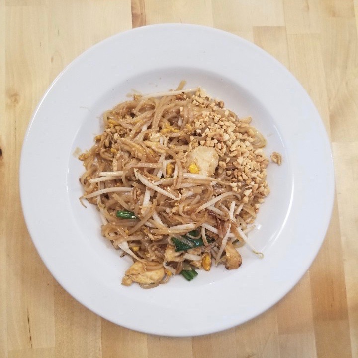 Thai Table's chicken pad thai had a notable aroma and chewy noodles.