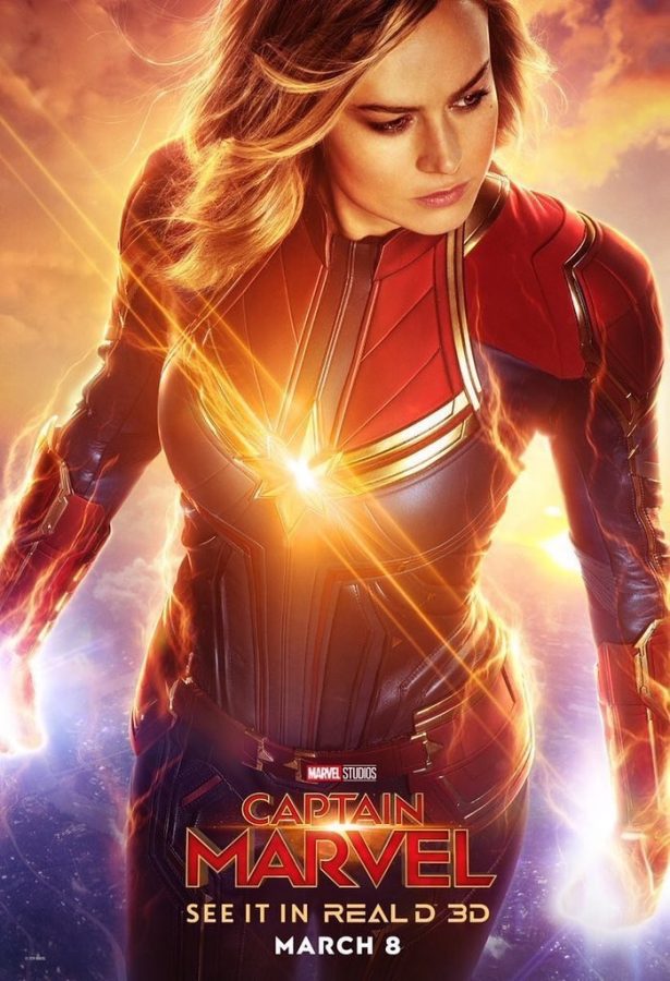 Captain Marvel Movie Poster from Marvel Studios 