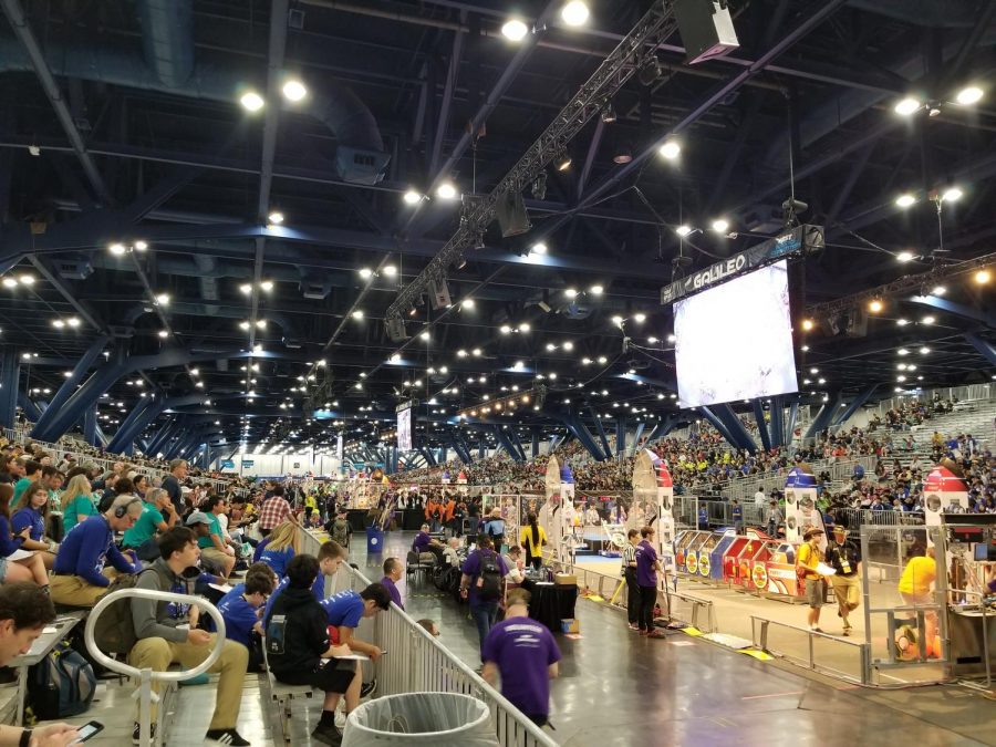 Much of the tournament took place in Houstons George R. Brown Convention Center.