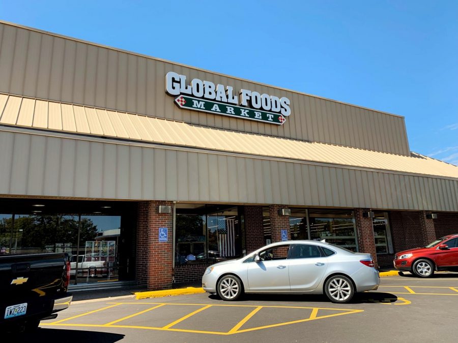 Front of Global Foods Market in Kirkwood, St. Louis on Saturday, September 14.