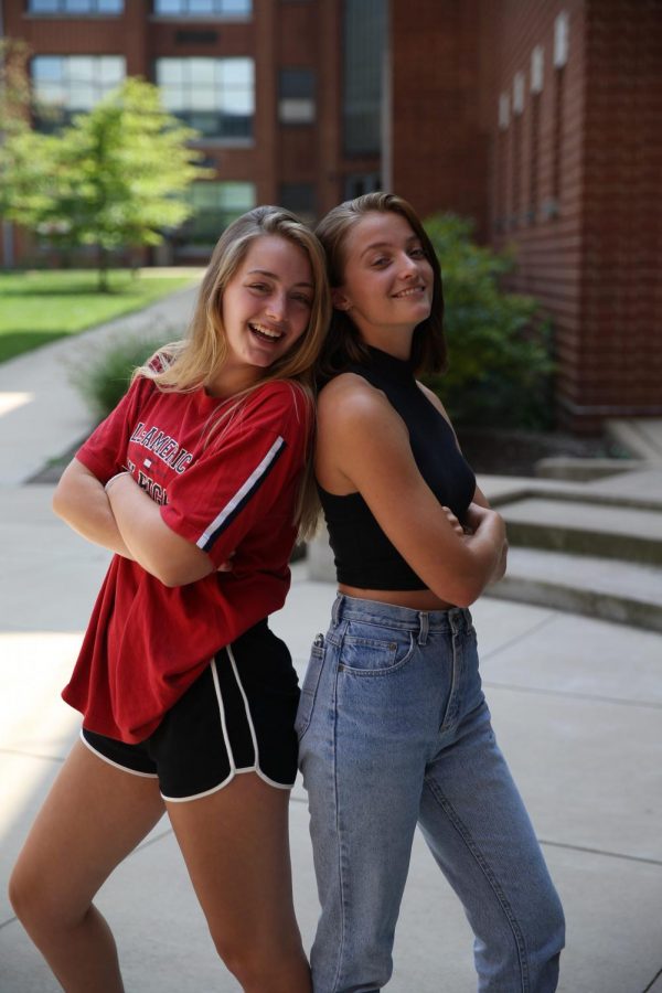 Lila Taylor (left) and Grace Snelling (right), editors-in-chief.