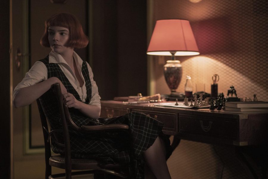 Anya Taylor-Joy in The Queen's Gambit, a new Netflix show that has captivated viewers