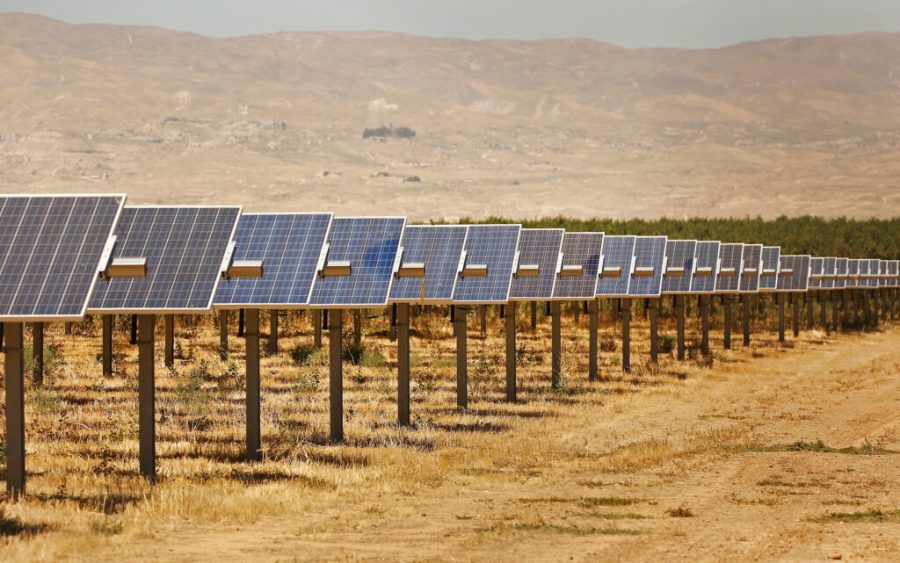 The Maricopa Orchard solar project. (Al Seib/Los Angeles Times/TNS)