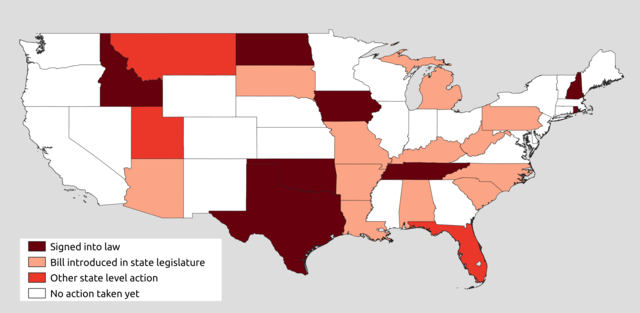 Some states across the U.S. have passed legislation to control the teaching of critical race theory.