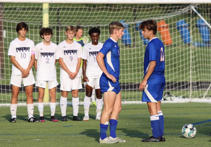 “Our goals for the season are to build a community within the soccer program and [to] represent the program on and off the field," said Charlie Hoette. 
