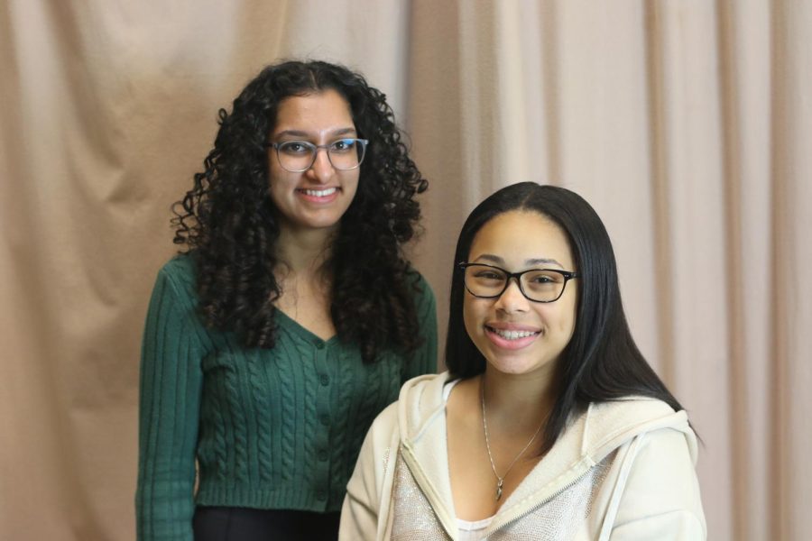 Saisha Bhutani and Zoe Daniels-Sankey speak about racial diversity at Clayton High School.