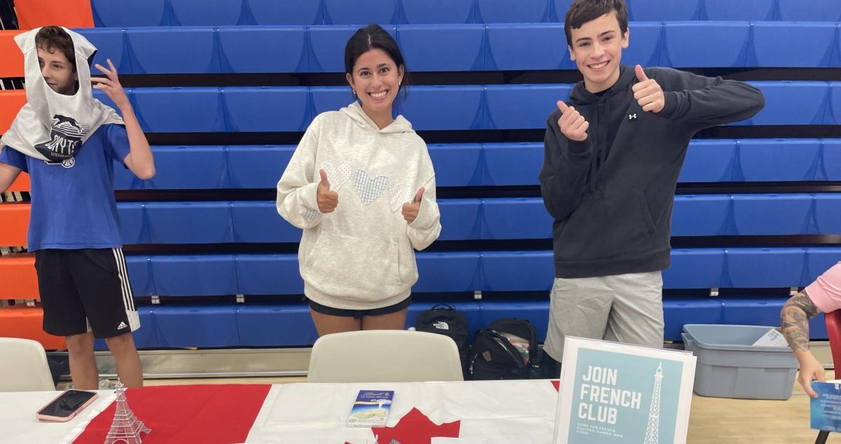Among the booths at the activity fair was French Club. One of the co-founders of the club, sophomore Luke Jeans, is ready to keep expanding the club. “Joining French Club is a really fun way to learn about the culture and language,” Jeans said. “We’re excited to welcome new members and continue to do all things French.” 