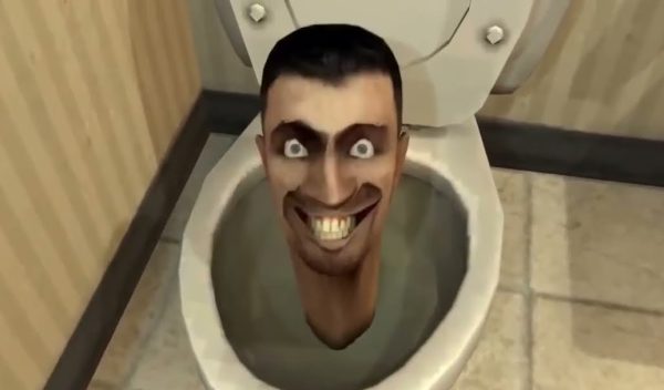 Skibidi Toilet, a show that is known as one of the more abstract brainrot sources. From the YouTube channel Dafuq!?Boom!.