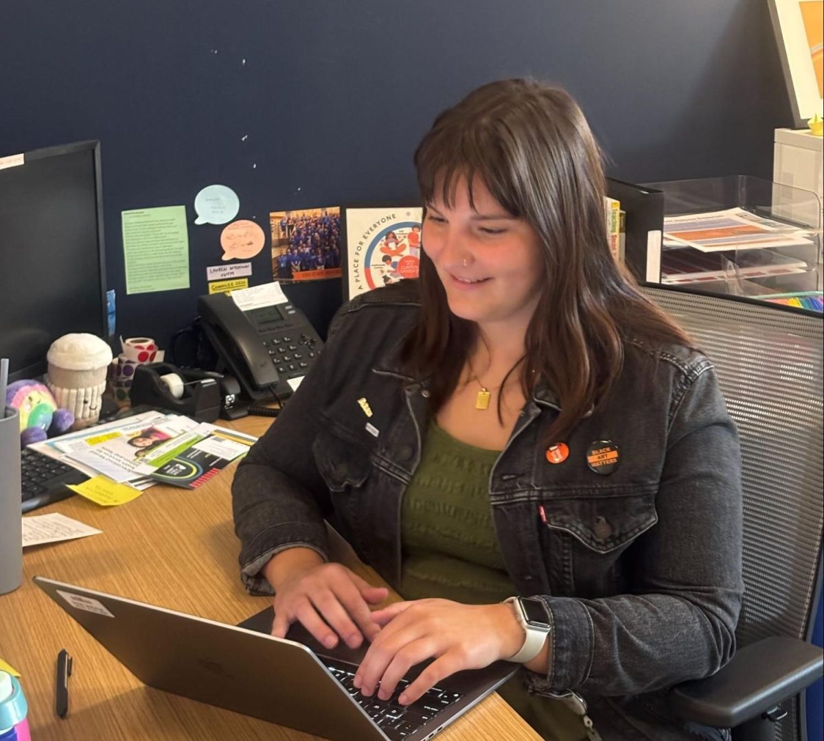 “I knew I wanted to help people, and I felt like I wasn't achieving that goal at the job I had before here. I knew I liked high schoolers, teenagers, and that was like an age that I felt connected with and that I really could make a difference [with]. So I started looking at school social worker jobs, and I found this program that was brand new through friends I had that worked at Clayton. The Wellness Center was going to open and they were looking for staff. I was forwarded the posting, and I applied. I learned how amazing the space could be, the staff was going to be and how much faith the school had in building a positive school climate [for]  mental wellness, all these things related to school and mental health that I was like, ‘Yes, this sounds like right up my alley.’” 
-Grace Sullentrup, wellness outreach specialist