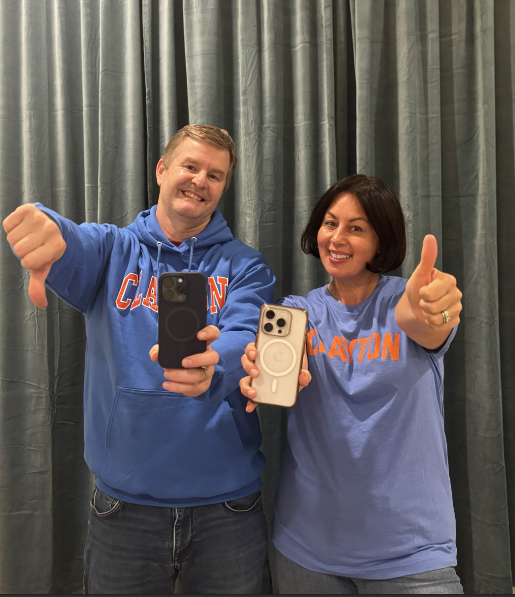 Doug and Christina Meyer share their opinions regarding the new phone policy implemented in schools state-wide. 